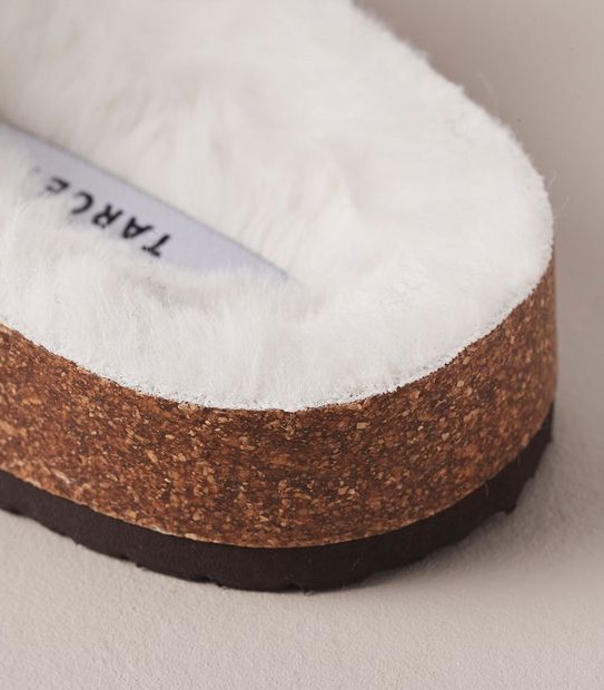 Womens Anne Two Band Hybrid Scuff Slippers