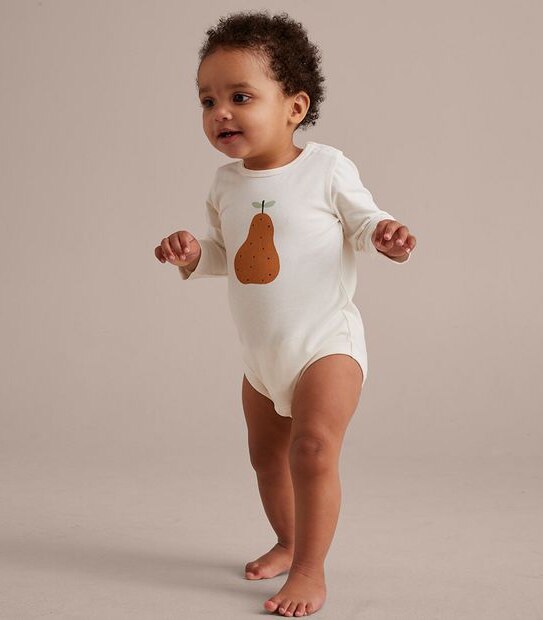Baby Organic Cotton Print Bodysuit