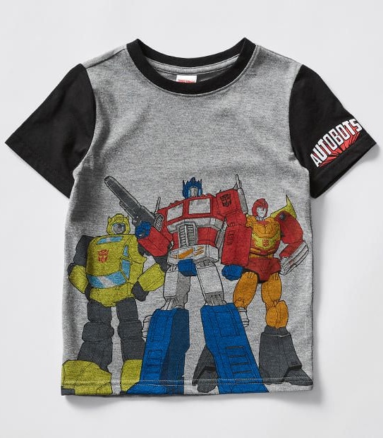 Transformers Short Sleeve Print T-Shirt