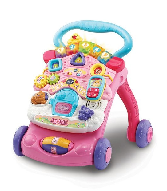 VTech First Steps Baby Walker - Pink