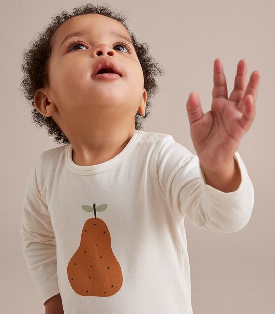 Baby Organic Cotton Print Bodysuit