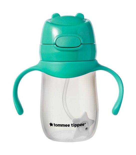 Tommee Tippee Weighted Straw Cup 240ml - Assorted*