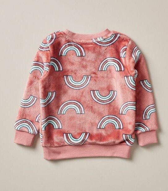 Rainbow Fleece Pyjama Set 3 of 5