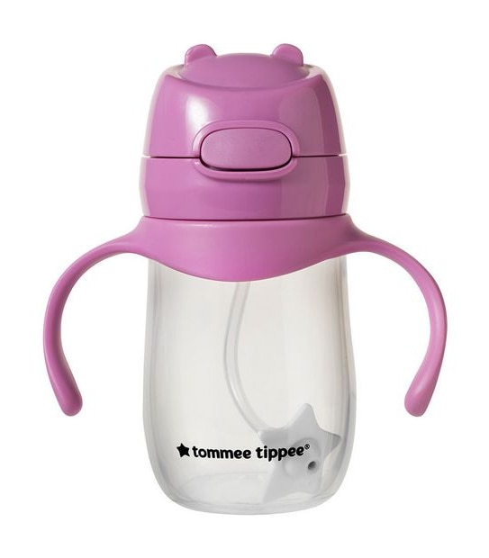 Tommee Tippee Weighted Straw Cup 240ml - Assorted*