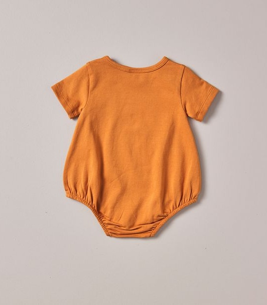 2 Piece Baby Organic Cotton Halloween Pumpkin Set