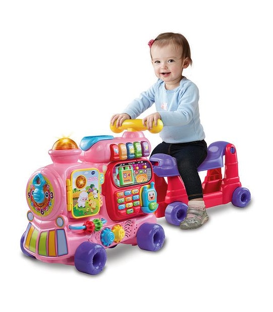 Vtech Ride on Train with working sounds and play blocks - baby