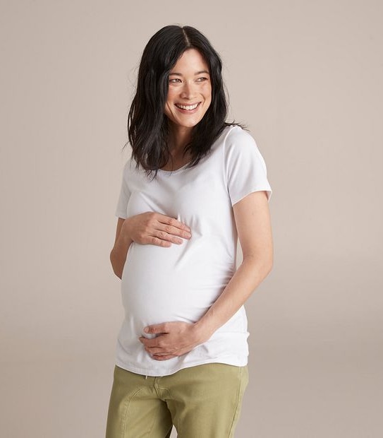 Maternity Organic Cotton T-Shirt