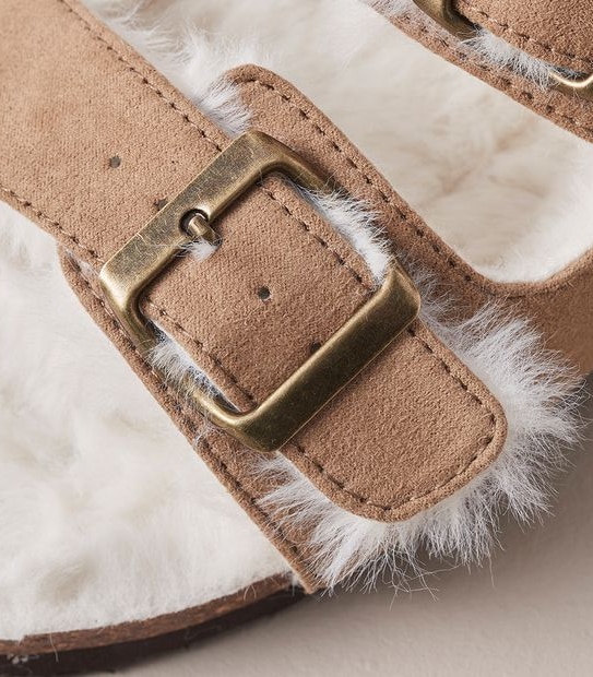 Womens Anne Two Band Hybrid Scuff Slippers