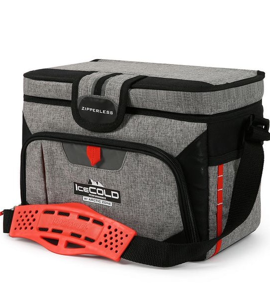 Arctic Zone: Soft Cooler Core Zipperless Cooler - 12 Can