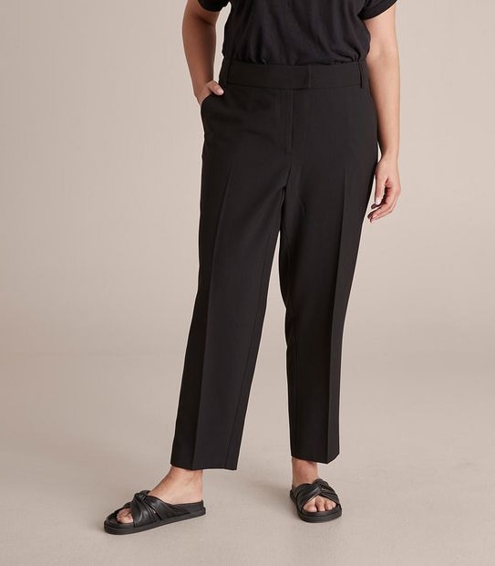 Curve Full Length Straight Leg Work Pants 