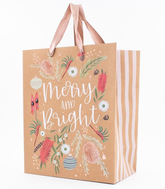 Hallmark Christmas Gift Bag - Australian Native Flora