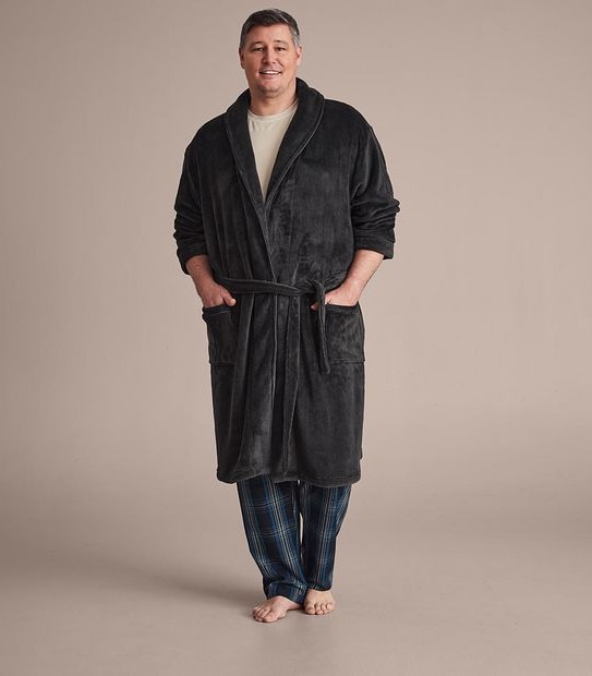 Mr Big Fleece Dressing Gown