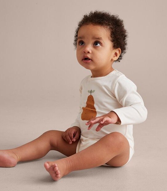 Baby Organic Cotton Print Bodysuit