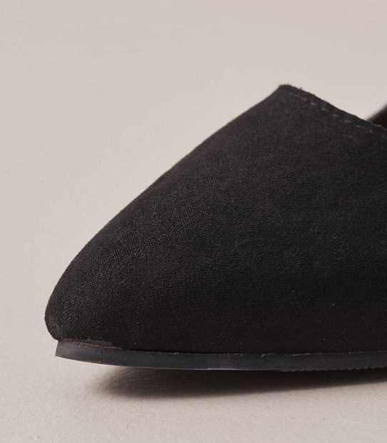 Senior Kids Curved Edge Ballet Flats