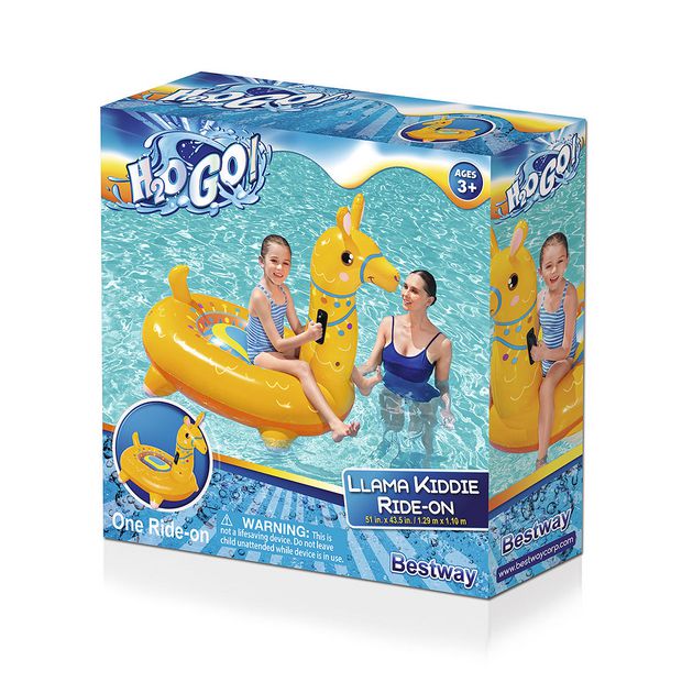 Bestway Llama Kiddie Ride On Pool Float Target Australia