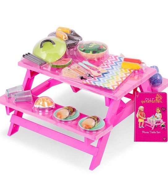 Our Generation Picnic Table Set