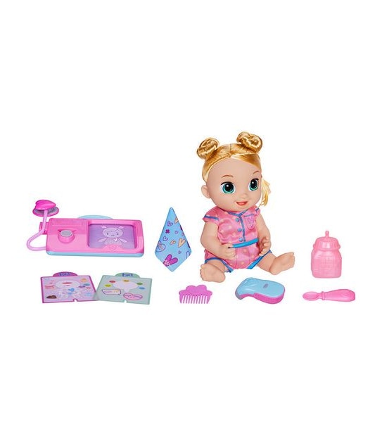 Baby Alive Lulu Achoo Blonde Hair doll 
