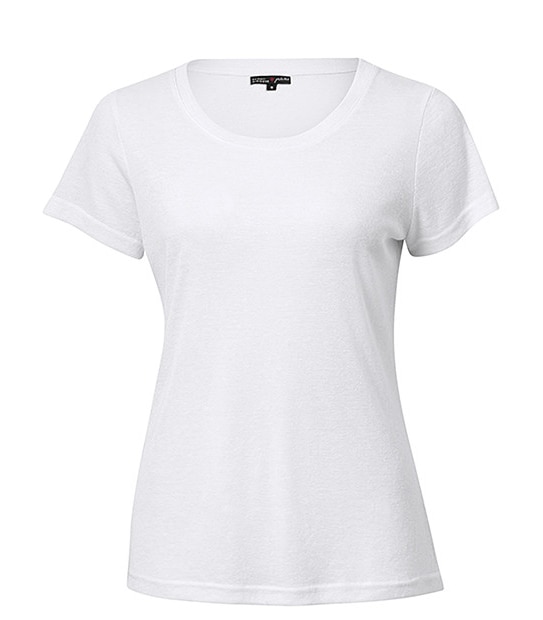 Dannii Minogue Petites White Relaxed T-Shirt