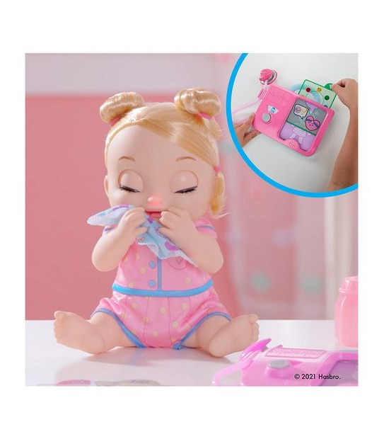 Baby Alive Lulu Achoo Blonde Hair doll 