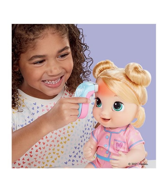 Baby Alive Lulu Achoo Blonde Hair doll 