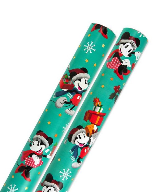 Hallmark Christmas Wrapping Paper - Disney Mickey Mouse
