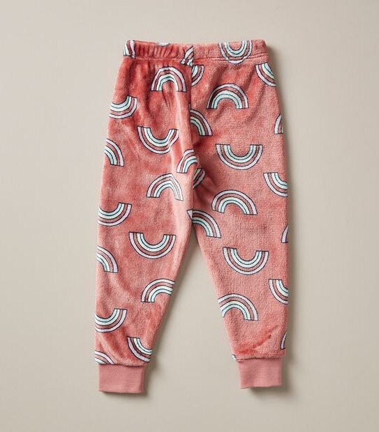 Rainbow Fleece Pyjama Set