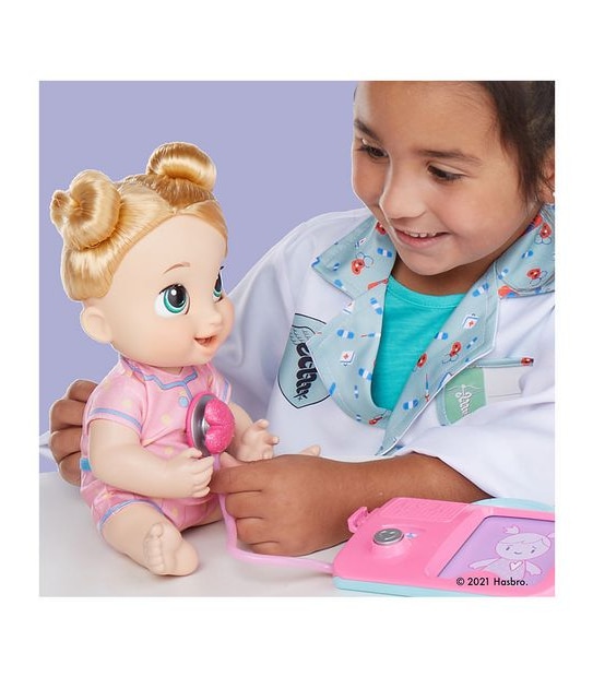 Baby Alive Lulu Achoo Blonde Hair doll 