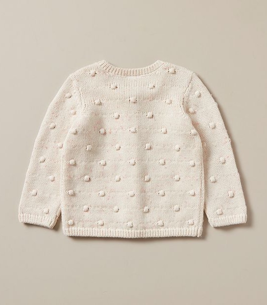 Baby Pom Pom Cardigan