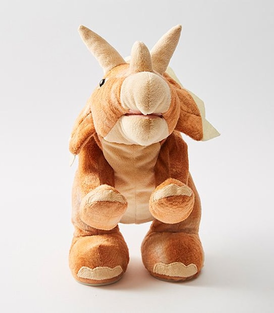 Roaring Dinosaur Plush Toy Assorted