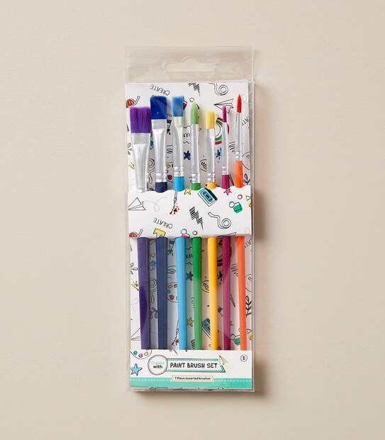 Rainbow Brushes - 7 Pack