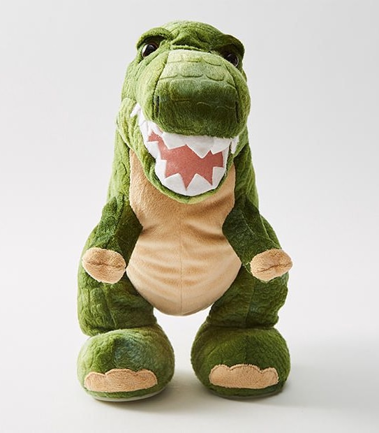 Roaring Dinosaur Plush Toy Assorted