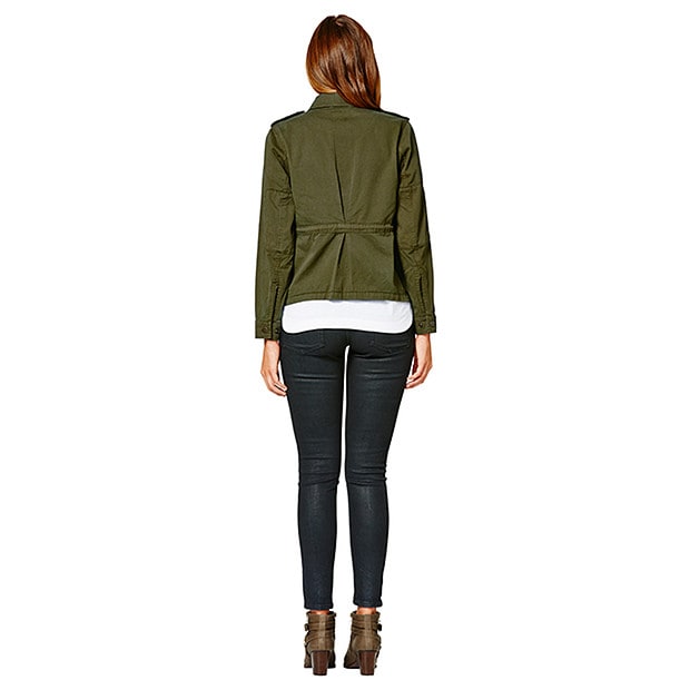 Utility Jacket Khaki Target Australia