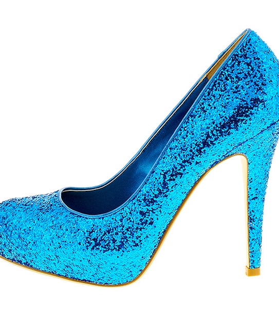 Astoria Glitter Pumps- Blue