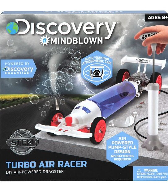 STEM Discovery DIY Turbo Air Racer