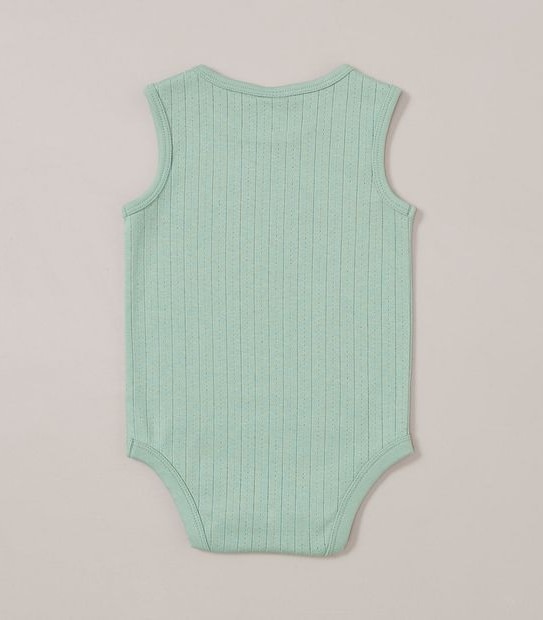 Baby Organic Cotton Pointelle Bodysuit