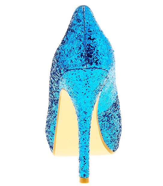 Astoria Glitter Pumps- Blue