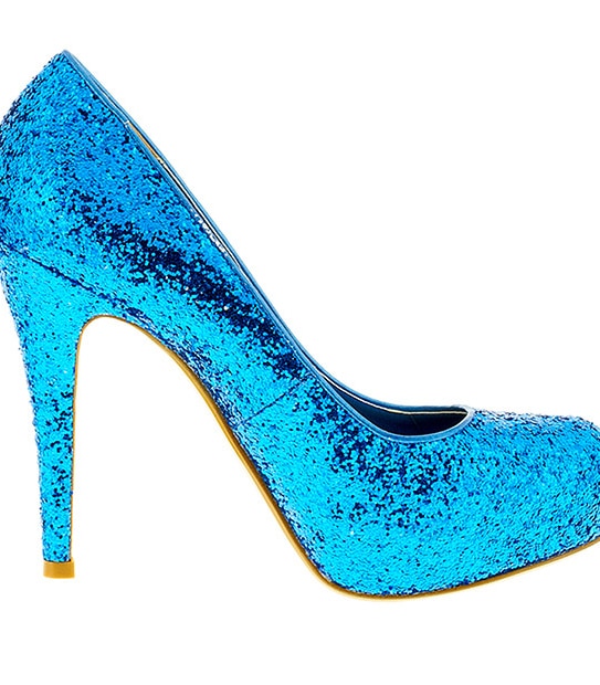 Astoria Glitter Pumps- Blue