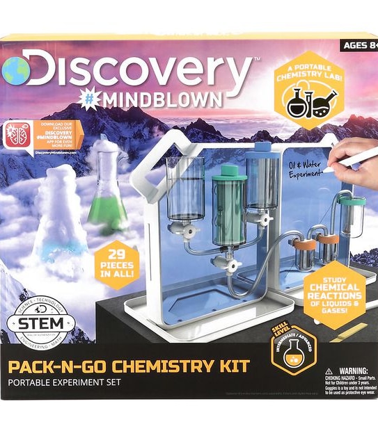 STEM Discovery Pack-N-Go Chemistry Experiment Kit