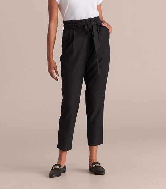 Poplin Tapered Pants