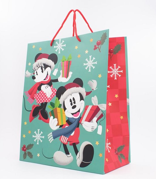 Hallmark Christmas Gift Bag - Mickey Mouse