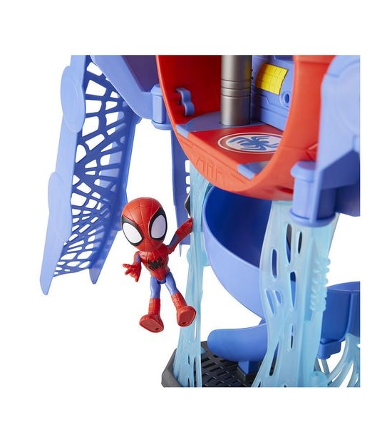 Spidey and His Amazing Friends Web-Quarters Playset