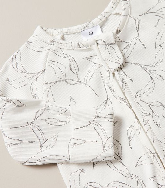 Baby Organic Cotton Rib Coverall