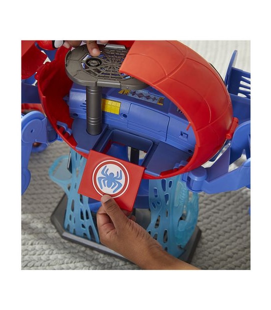 Spidey and His Amazing Friends Web-Quarters Playset