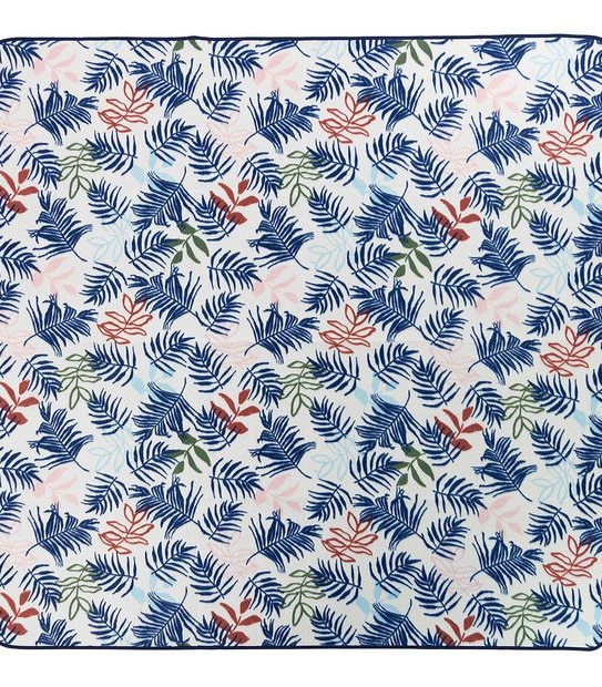 1.7M Fleece Picnic Rug - Palm Leaf