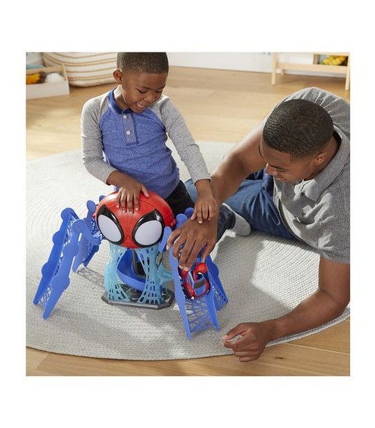 Spidey and His Amazing Friends Web-Quarters Playset