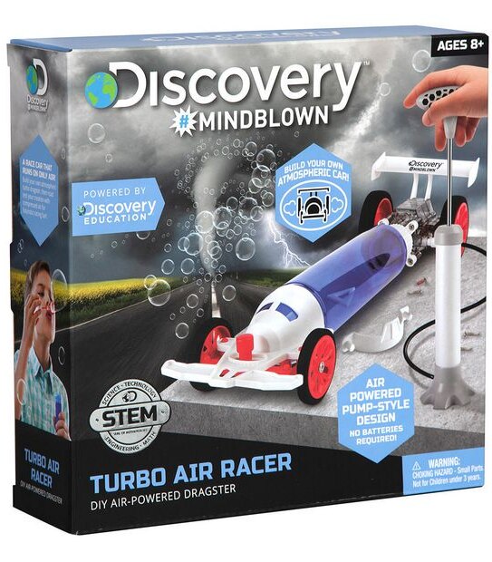 STEM Discovery DIY Turbo Air Racer