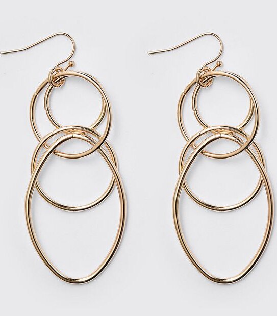 Caterina Duo Link Drop Earrings