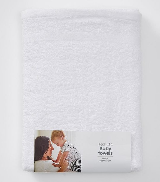 Baby 2 Pack Towels