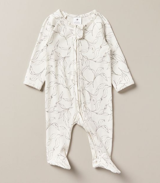 Baby Organic Cotton Rib Coverall