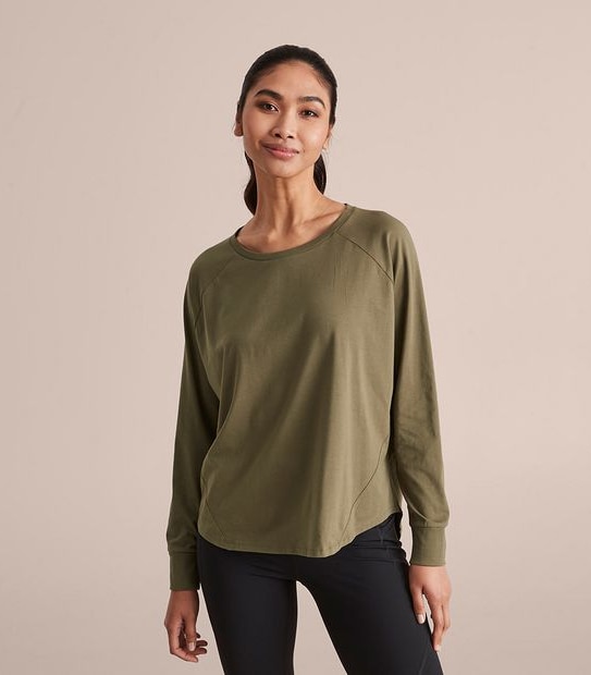 Active Long Sleeve Jersey Top